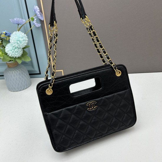 シャネル バッグ 買取 相場18.5x26x8cm chanelbag-s040