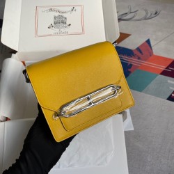 サック ロウリス ミニ 9D Jaune Ambre hermes