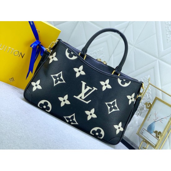 M46504 ヴィトン バッグMonogram Empreinte Giant Monogramサイズ：28x18x8cm