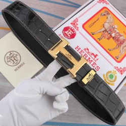 38mmエルメス 本革メンズ ビジネス ベルト紳士用ベルト 