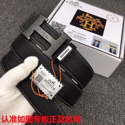 38mmエルメス 本革メンズ ビジネス ベルト紳士用ベルト 