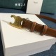 25mmセリーヌ 本革ベルト レディース celine-belt-005