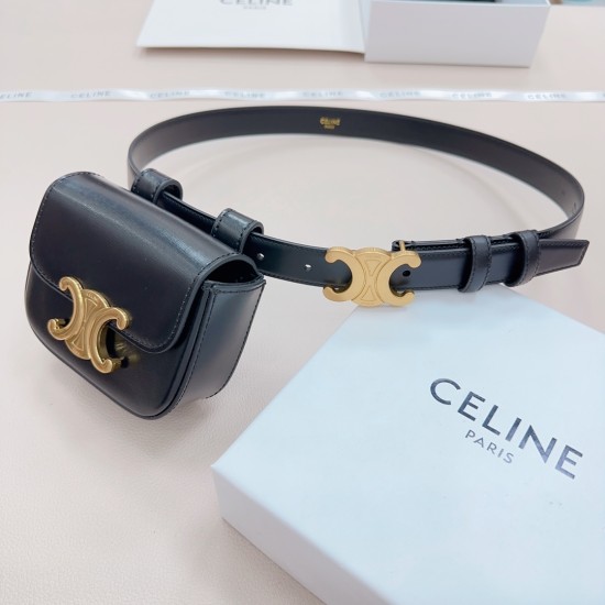 25mmセリーヌ 本革ベルト レディースceline-belt-009