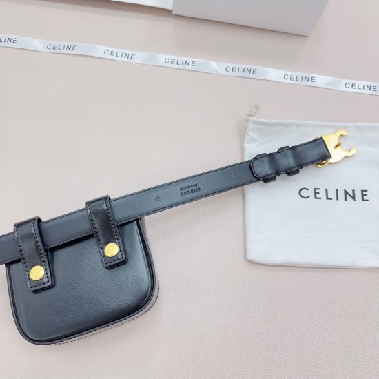 25mmセリーヌ 本革ベルト レディースceline-belt-009