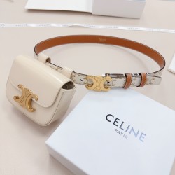 25mmセリーヌ 本革ベルト レディースceline-belt-010