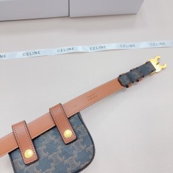 25mmセリーヌ 本革ベルト レディースceline-belt-011