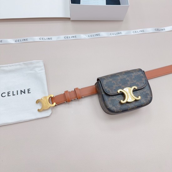 25mmセリーヌ 本革ベルト レディースceline-belt-012