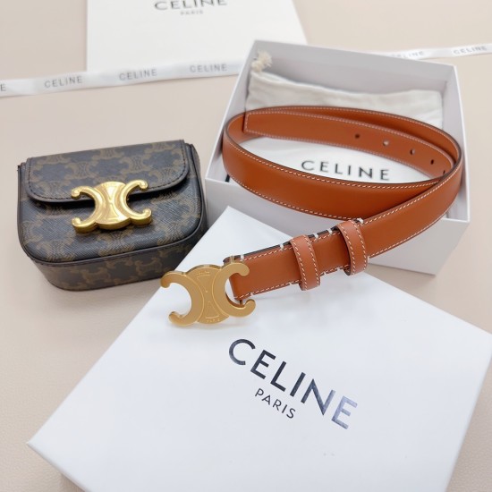 25mmセリーヌ 本革ベルト レディースceline-belt-012