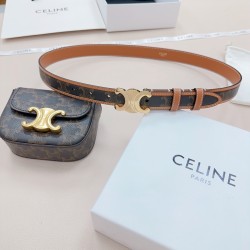 25mmセリーヌ 本革ベルト レディースceline-belt-013