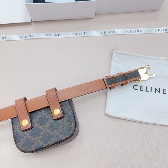 25mmセリーヌ 本革ベルト レディースceline-belt-013