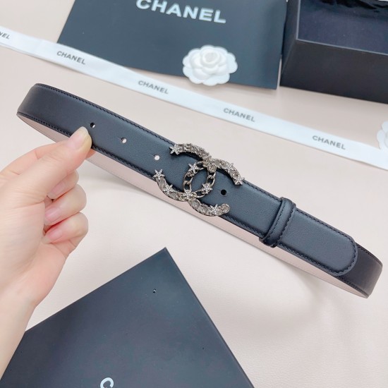 30mmシャネル本革ベルト レディースbelt-chanel-lady013