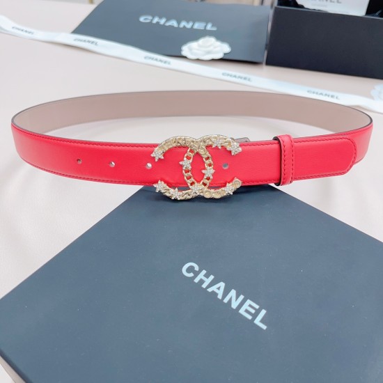 30mmシャネル本革ベルト レディースbelt-chanel-lady017