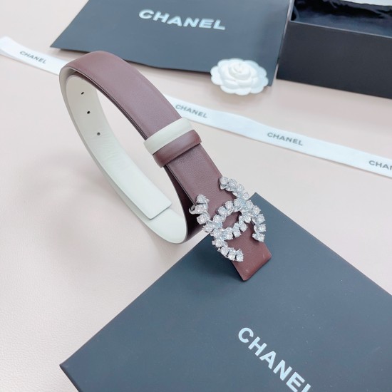 シャネル本革ベルト レディースbelt-chanel-lady032