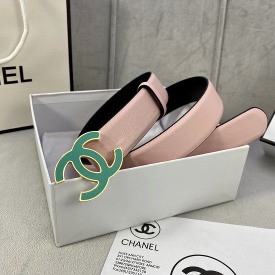 30mmシャネル本革ベルト レディースbelt-chanel-lady060