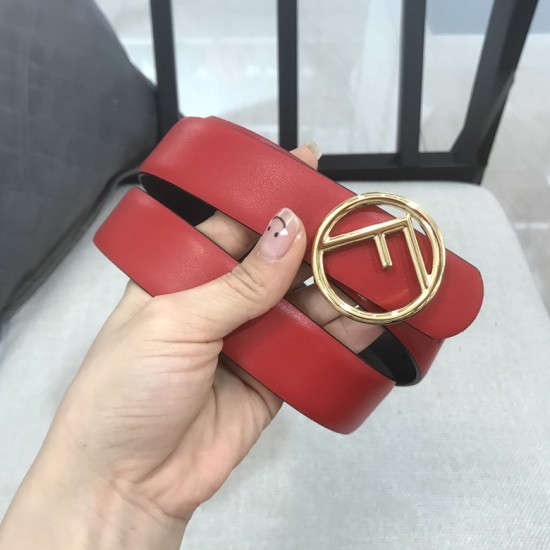 30mmフェンディ 本革ベルト レディースbelt-fendi-lady002