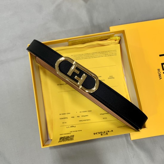 30mm フェンディ 本革ベルト レディースbelt-fendi-lady029