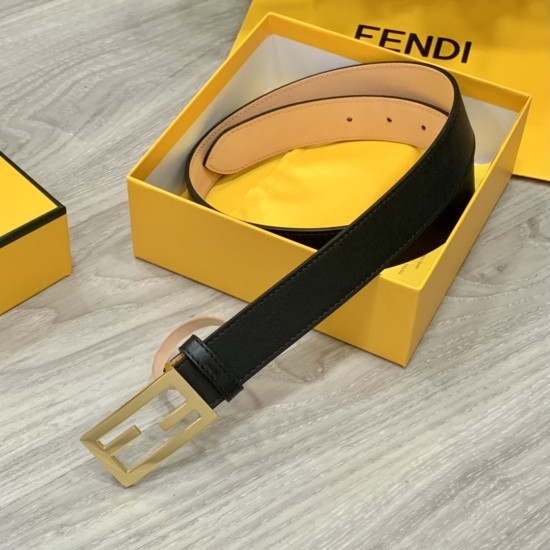 30MMフェンディ 本革ベルト レディースbelt-fendi-lady040