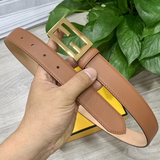 30MMフェンディ 本革ベルト レディースbelt-fendi-lady042