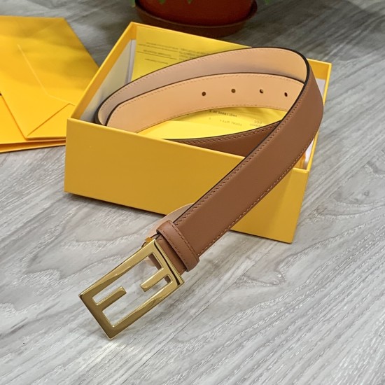 30MMフェンディ 本革ベルト レディースbelt-fendi-lady042