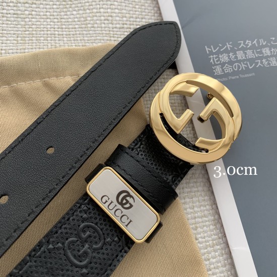 30mmグッチ 本革ベルト レディースbelt-gucci-lady002