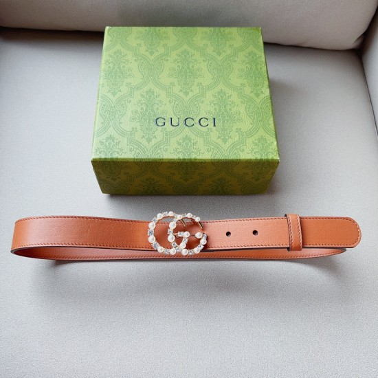 30mmグッチ 本革ベルト レディースbelt-gucci-lady039