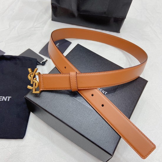 イヴサンローラン本革ベルトレディースbelt-ysl-lady037