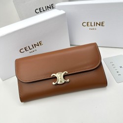 セリーヌ 財布 レディース CELINE ラウンドファスナー長財布 サイズ：19x10.5x3.5cm