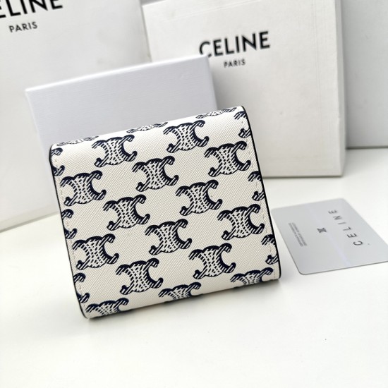 セリーヌ 財布 レディース CELINE ラウンドファスナー長財布 サイズ：11x10x5cm