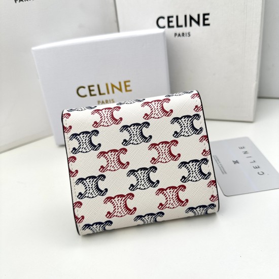 セリーヌ 財布 レディース CELINE ラウンドファスナー長財布 サイズ：11x10x5cm