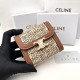 セリーヌ 財布 レディース CELINE ラウンドファスナー長財布 サイズ：11x10x5cm