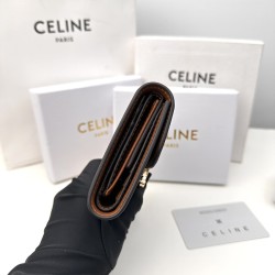 セリーヌ 財布 レディース CELINE ラウンドファスナー長財布 サイズ：11x10x5cm