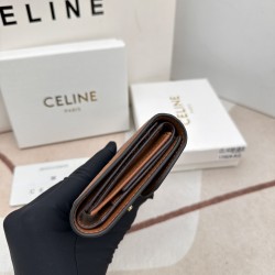 セリーヌ 財布 レディース CELINE ラウンドファスナー長財布 サイズ：10.5×9×22cm