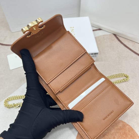 セリーヌ 財布 レディース CELINE ラウンドファスナー長財布 サイズ：10.5 X 9cm