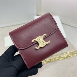 セリーヌ 財布 レディース CELINE ラウンドファスナー長財布 サイズ：10.5 X 9cm