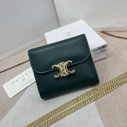 セリーヌ 財布 レディース CELINE ラウンドファスナー長財布 サイズ：10.5 X 9cm