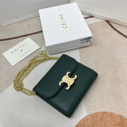 セリーヌ 財布 レディース CELINE ラウンドファスナー長財布 サイズ：10.5 X 9cm