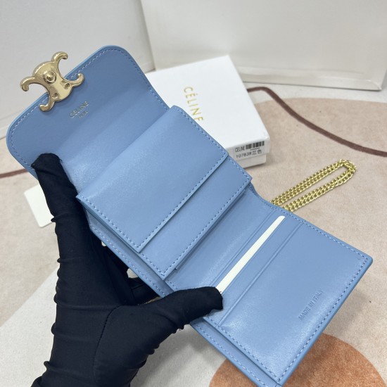 セリーヌ 財布 レディース CELINE ラウンドファスナー長財布 サイズ：10.5 X 9cm