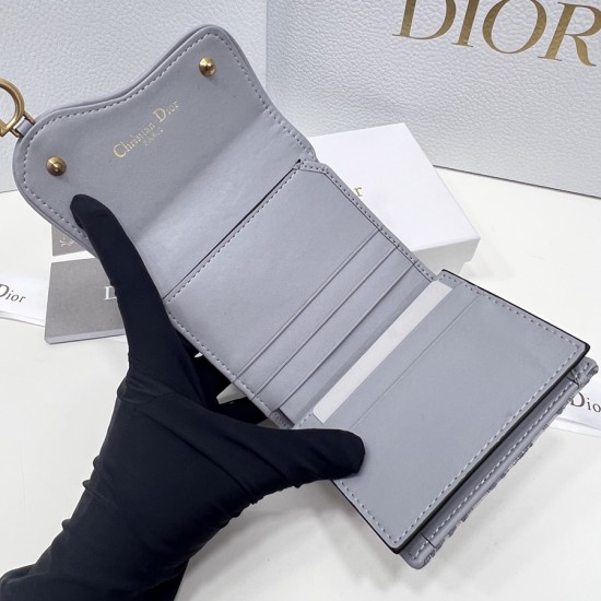 Dior 2381クリスチャンディオール財布  サイズ：11x10x2cm