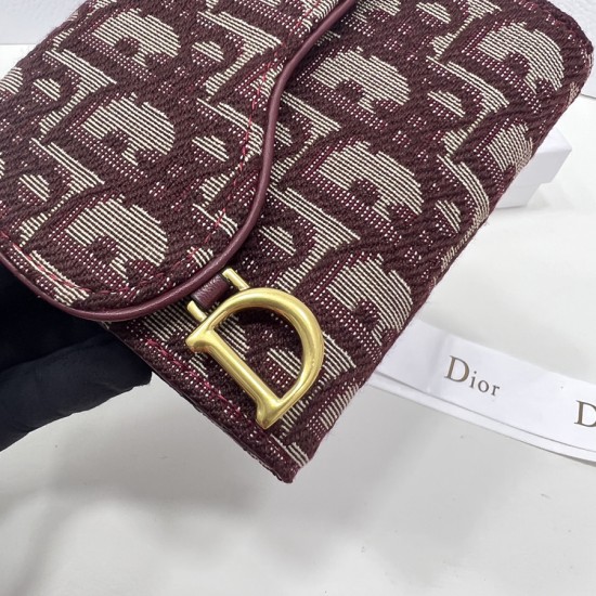 Dior 2381クリスチャンディオール財布  サイズ：11x10x2cm