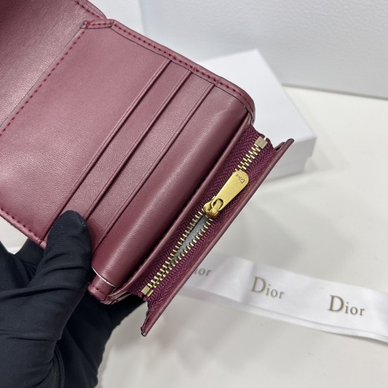 Dior 2381クリスチャンディオール財布  サイズ：11x10x2cm