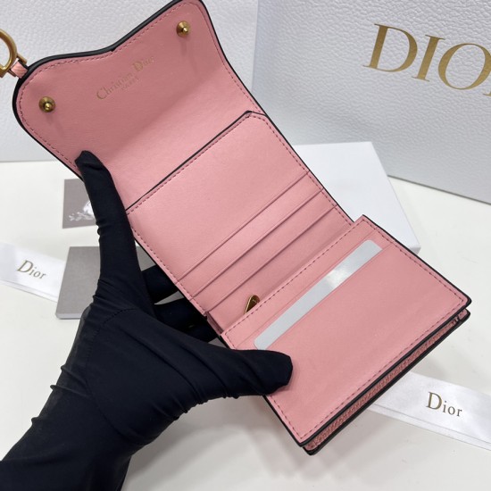 Dior 2380 クリスチャンディオール財布  サイズ：11x10x2cm