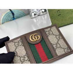 GG Supreme Canvasグッチ財布サイズ：4.3x 2.8cm