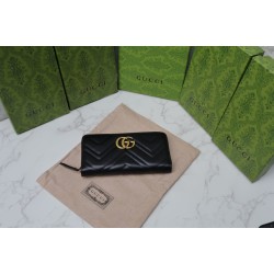 GG Marmont グッチ財布サイズ：19 x 10 x 2.5CM