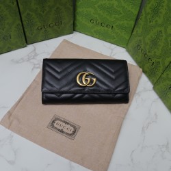 GG Marmontグッチ財布サイズ：19 x 10 x 3.5 CM