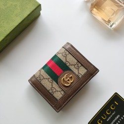 523155  gucci·leatherグッチ財布サイズ：11cmx8.5cmx2.5cm