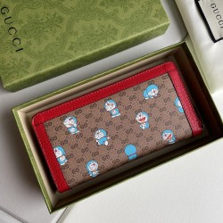 Doraemon x Gucciグッチ財布サイズ：19x10x2cm