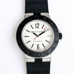 BVLGARI ブルガリ腕時計 Aluminium メンズ全自動腕時計 表壳ケース径40mm 10ATM防水