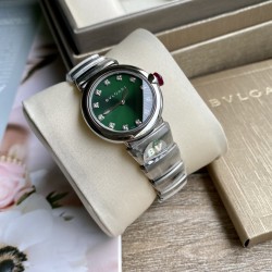 ブルガリ腕時計（BVLGARI）LVCEA シリーズ原装スイスムーブメント表壳ケース径28mm サファイア水晶ガラス精鋼時計ケース 18 Kローズゴールド