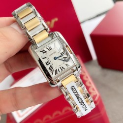 Cartier TANK ANGLAISE カルティアカルティアcal.057原装スイス 石英ムーブメント 30.2x22.7mm  7.19mm