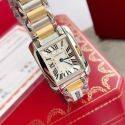 Cartier TANK ANGLAISE カルティアカルティアcal.057原装スイス 石英ムーブメント 30.2x22.7mm  7.19mm